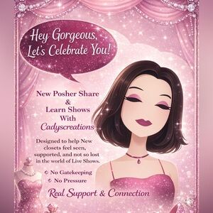 Cadyscreations New Posher Share and Learn Show